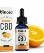 Binoid Water-Soluble CBD Drops-Orange